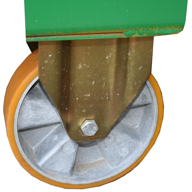 Roue polyuréthane pour benne Secatol