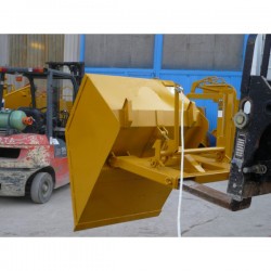 Pelle basculante Secatol  en conditions réelles.