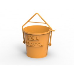 Benne à retournement métallique de 50 à 1500 L. - SECATOL