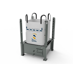 Support de big-bag Secatol avec bac de rétention des eaux de 450L ou 1000L