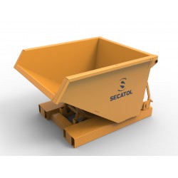Benne auto-basculante BAB FU V3 300 L - SECATOL