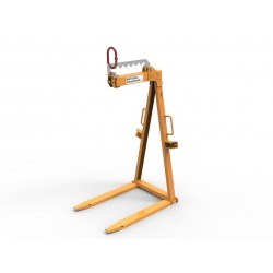 Lève-palettes 0.6T à écartement de fourches fixe et anneau multi-position