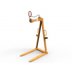 Lève-palettes 0.6T à écartement de fourches fixe avec anneau 2 positions