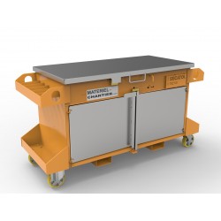 Coffre de chantier pour rangement d'accessoires - SECATOL