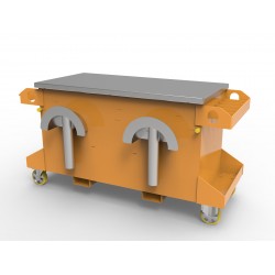 Coffre de chantier pour rangement d'accessoires - SECATOL