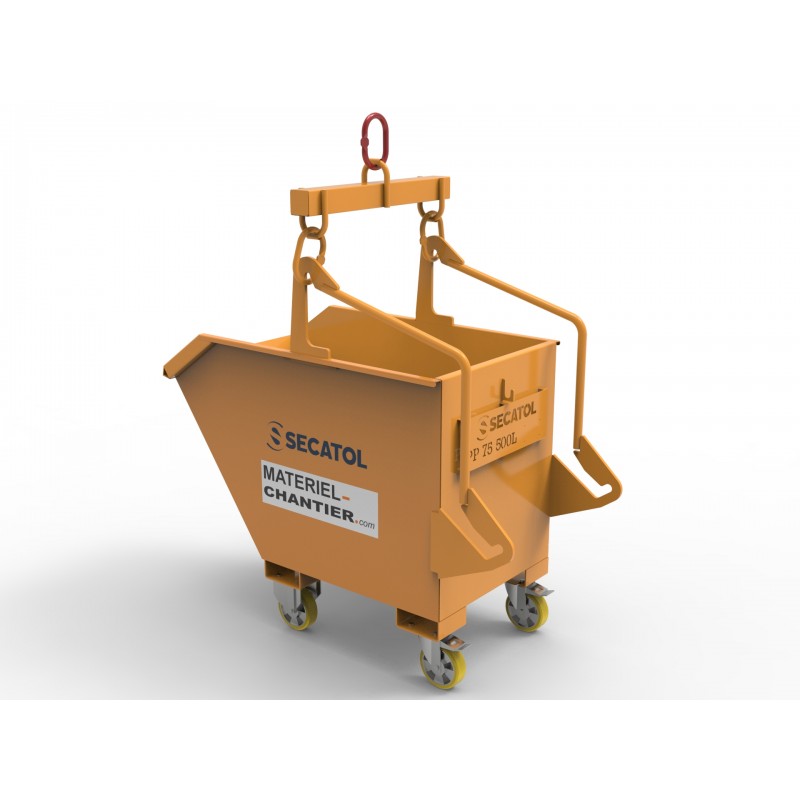 BENNE À DÉCHETS PASSE PORTES SECATOL PP75