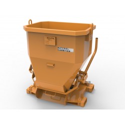 Benne à béton SECATOL à commande à levier de 500L - ELEV V2