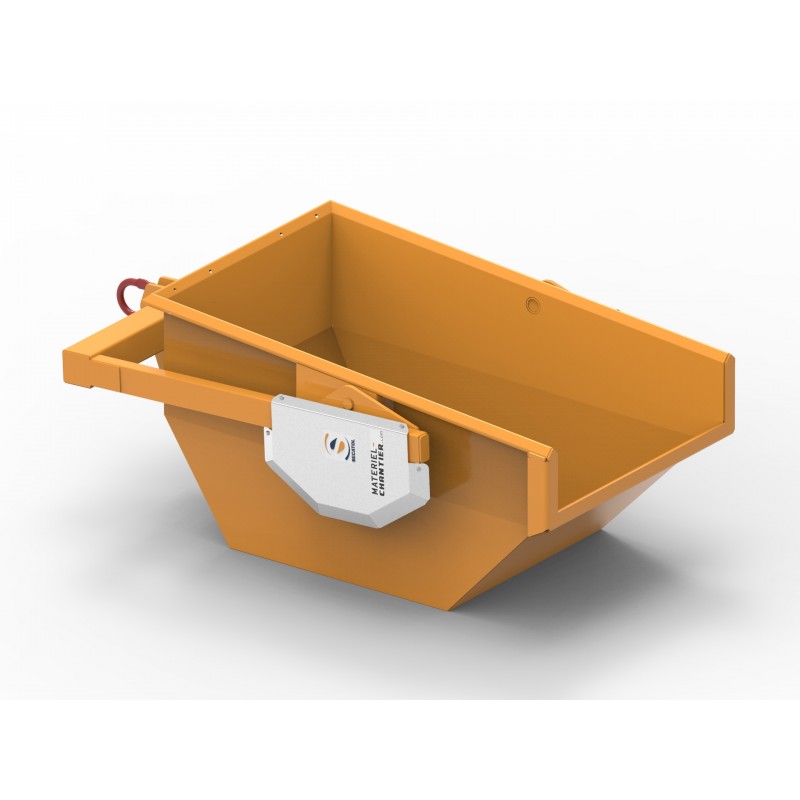 Benne à terre 1000 L SECATOL - matériel-chantier