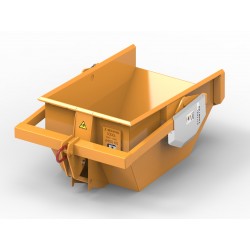 Benne à terre 1000 L SECATOL - matériel-chantier