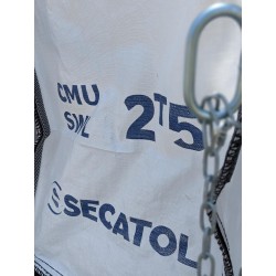 Big-Bag renforcé 2,5T pour les chantiers de BTP - SECATOL
