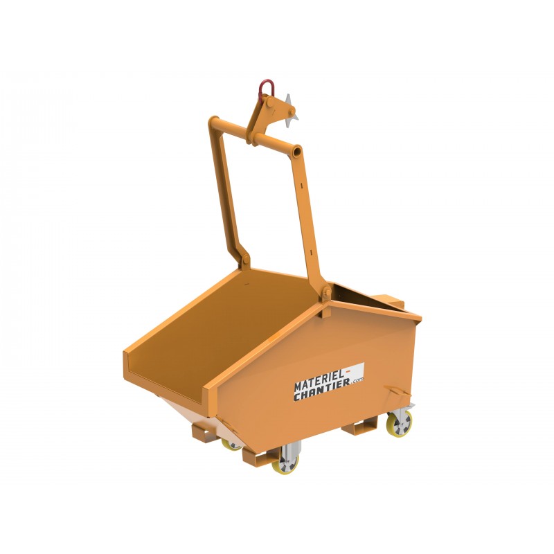 Benne à déchets passe porte Secatol 500L