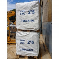 Lot de 190 Big-Bags renforcés 2,5T pour les chantiers de BTP - SECATOL